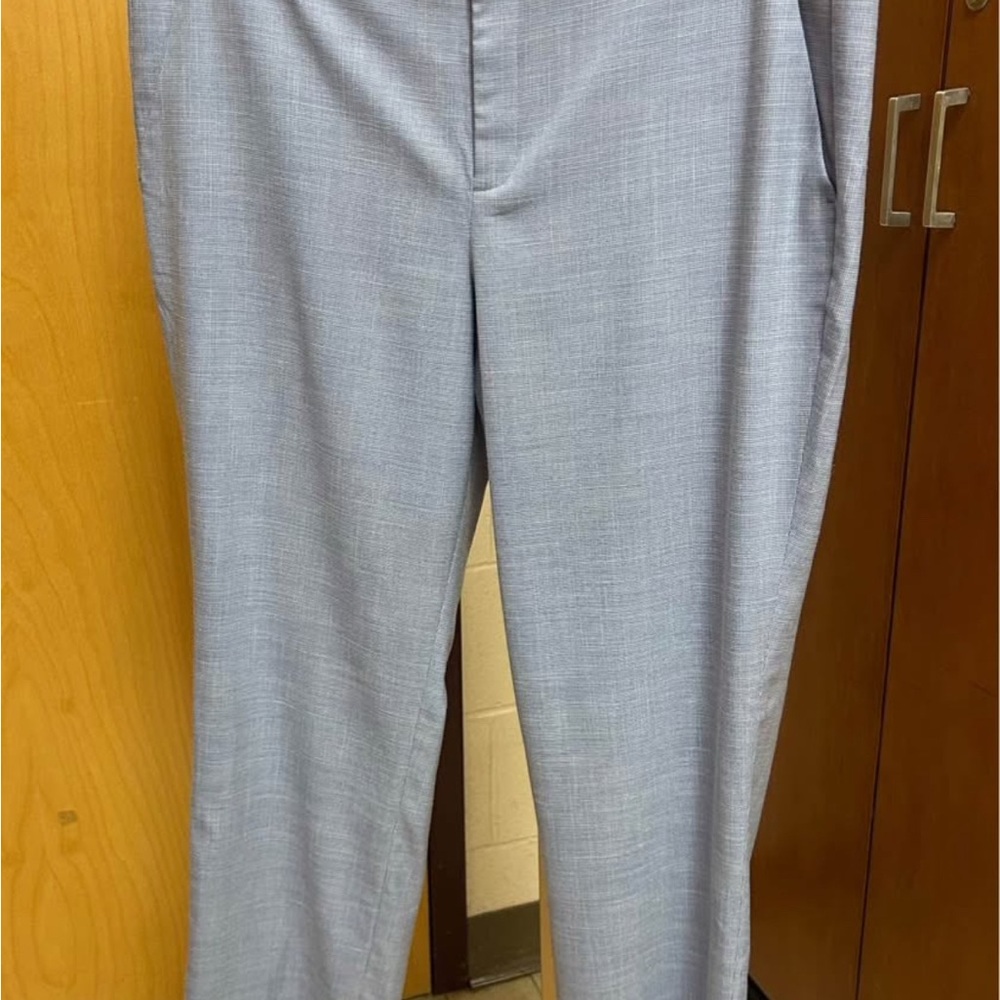 Banana Republic Blue Cropped Pants with Tailored Fit